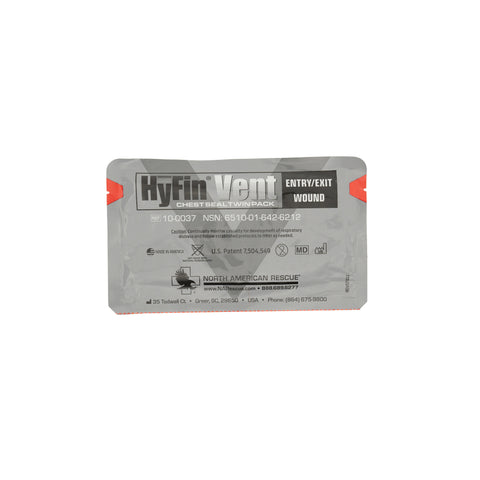 NAR Hyfin Vent Chest Seal Twin Pack